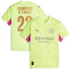 Maillot de Gardien Manchester City Champions of Europe Troisième 2023-24 Pour Homme